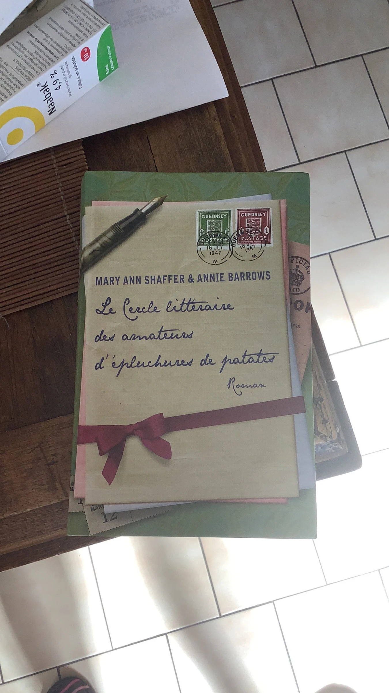 Livré Le Cercle Littéraire des Amateurs d'Épluchures de Patates